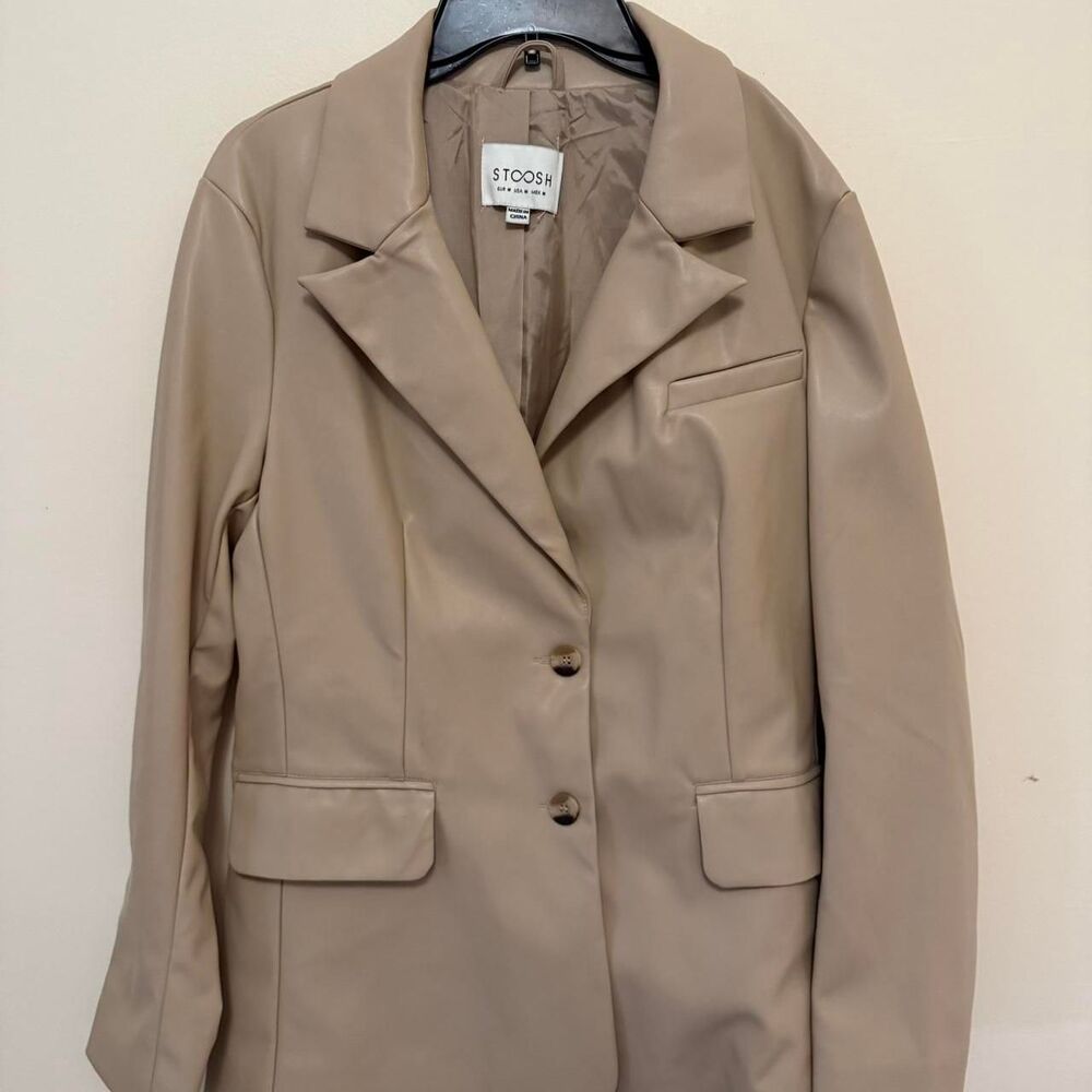 Unbranded Women's Tan and Cream Jacket